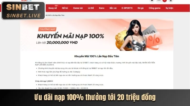 Khuyến mãi chào mừng tân thủ Bắn Cá